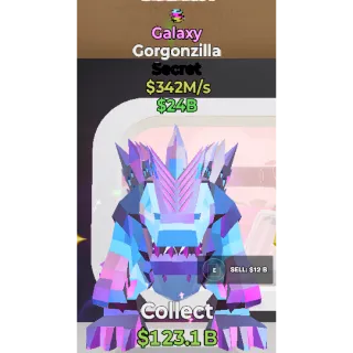 Fortnite Steal The Brainrot Galaxy Gorgonzilla traited 342M/s