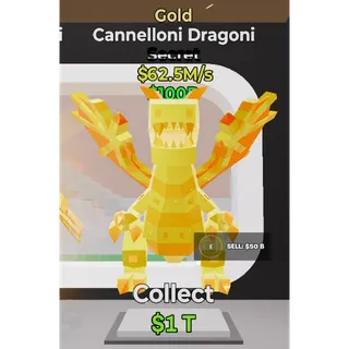 Fortnite Steal The Brainrot Gold Cannelloni Dragoni