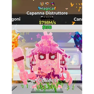 Fortnite Steal The Brainrot Magical Capanna Distruttore 3 traits