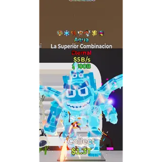 Fortnite Steal The Brainrot Aqua La Superior Combinacion 7 traits 5B/s