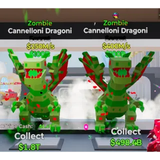 Fortnite Steal The Brainrot 2x Zombie Cannelloni Dragoni Bundle