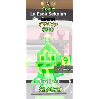 Fortnite Steal The Brainrot La Esok Sekolah 350M/s