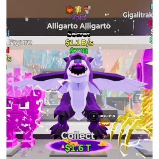 Fortnite Steal The Brainrot Void Alligarto Alligarto 3 traits 1.1B/s