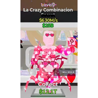 Fortnite Steal The Brainrot Lovely La Crazy Combinacion