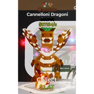 Fortnite Steal The Brainrot Chocolate Cannelloni Dragoni 2 traits