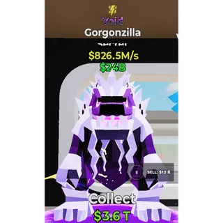Fortnite Steal The Brainrot Void Gorgonzilla traited 826.5M/s