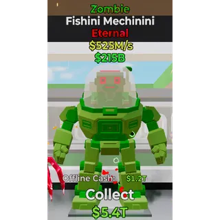 Fortnite Steal The Brainrot Zombie Fishini Mechinini