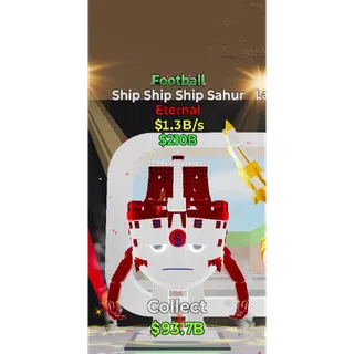 Fortnite Steal The Brainrot Football Ship Ship Ship Sahur 1.3B/s