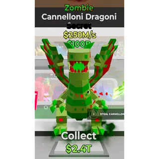 Fortnite Steal The Brainrot Zombie Cannelloni Dragoni