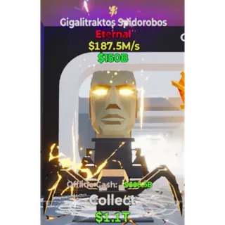 Fortnite Steal The Brainrot Gigalitraktos Spidorobos 1 trait