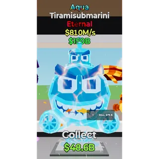 Fortnite Steal The Brainrot Aqua Tiramisubmarini
