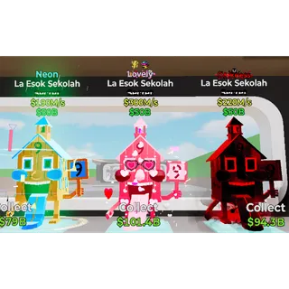 Fortnite Steal The Brainrot 3x La Esok Sekolah Bundle