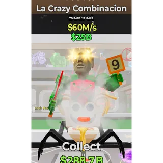 Fortnite Steal The Brainrot La Crazy Combinacion