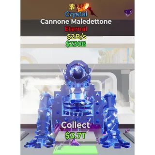 Fortnite Steal The Brainrot Crystal Cannone Maledettone 2 traits 2B/s