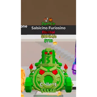 Fortnite Steal The Brainrot Zombie Salsicino Furiosino 2 traits
