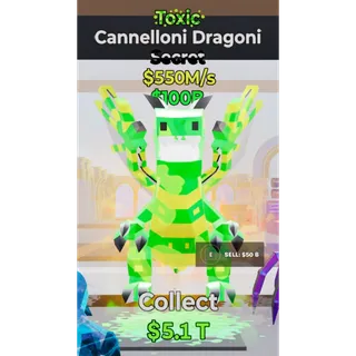 Fortnite Steal The Brainrot Toxic Cannelloni Dragoni