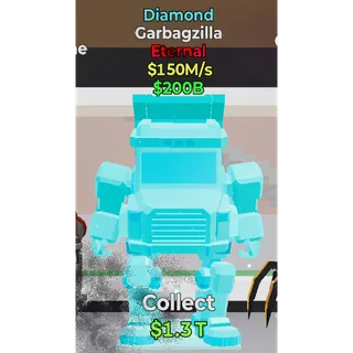 Fortnite Steal The Brainrot Diamond Garbagzilla