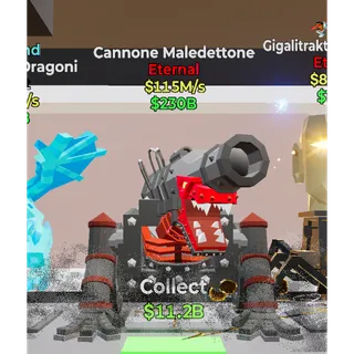 Fortnite Steal The Brainrot Cannone Maledettone