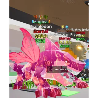 Fortnite Steal The Brainrot Magical Tralaledon 3 traits 2B/s