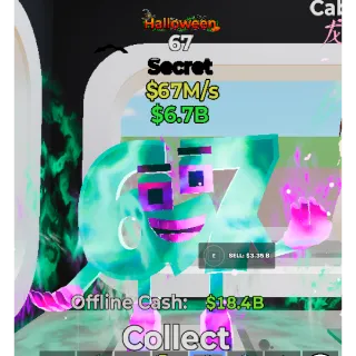 Fortnite Steal The Brainrot 67 67M/s