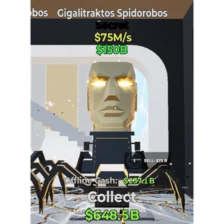 Fortnite Steal The Brainrot Gigalitraktos Spidorobos