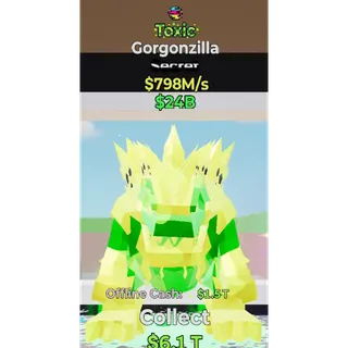 Fortnite Steal The Brainrot Toxic Gorgonzilla traited