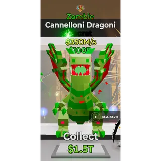 Fortnite Steal The Brainrot Zombie Cannelloni Dragoni 1 trait