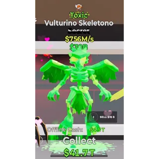 Fortnite Steal The Brainrot Toxic Vulturino Skeletono 1 trait