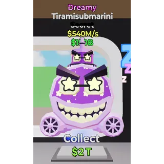 Fortnite Steal The Brainrot Dreamy Tiramisubmarini