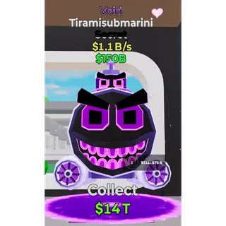 Fortnite Steal The Brainrot Void Tiramiubmarini
