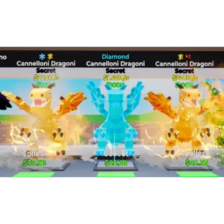 Fortnite Steal The Brainrot 3x Cannelloni Dragoni Bundle