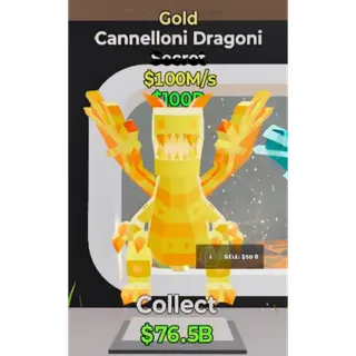 Fortnite Steal The Brainrot Gold Cannelloni Dragoni