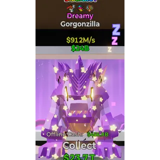 Fortnite Steal The Brainrot Dreamy Gorgonzilla 3 traits 912M/s