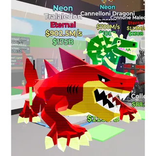 Fortnite Steal The Brainrot Neon Tralaledon