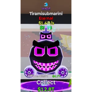 Fortnite Steal The Brainrot Void Tiramisubmarini 1 trait 1.4B/s