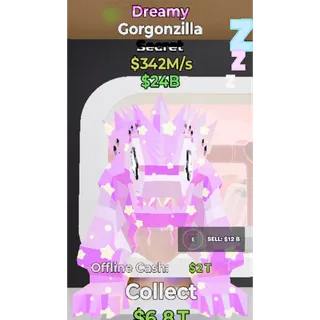 Fortnite Steal The Brainrot Dreamy Gorgonzilla 342M/s