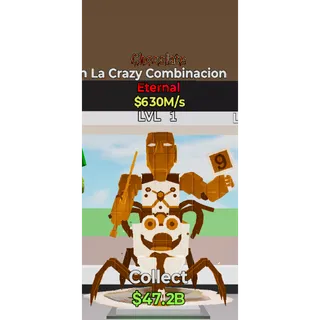 Fortnite Steal The Brainrot Chocolate La Crazy Combinacion