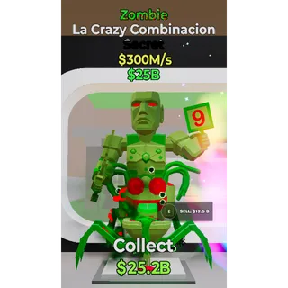 Fortnite Steal The Brainrot Zombie La Crazy Combinacion