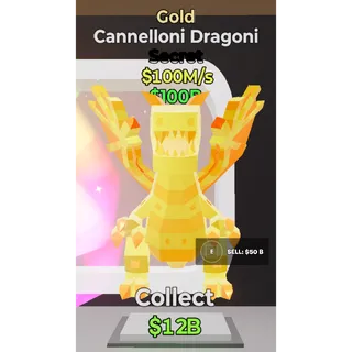 Fortnite Steal The Brainrot Gold Cannelloni Dragoni