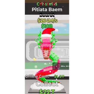 Fortnite Steal The Brainrot Christmas Pitiata Baem 264M/s