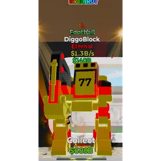 Fortnite Steal The Brainrot Football DiggoBlock 1 trait 1.3B/s