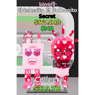 Fortnite Steal The Brainrot Lovely Shtekerito El Bulbonito