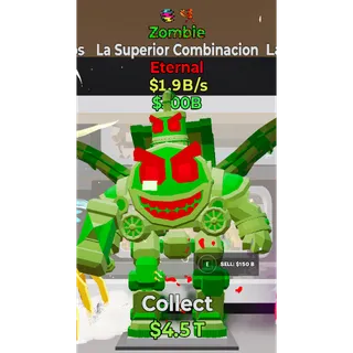 Fortnite Steal The Brainrot Zombie La Superior Combinacion 2 traits 1.9B/s