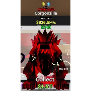 Fortnite Steal The Brainrot Darkness Gorgonzilla 2 traits 826.5M/s