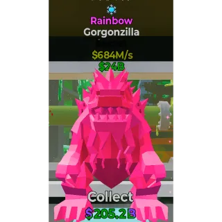 Fortnite Steal The Brainrot Rainbow Gorgonzilla traited 684M/s