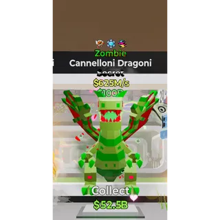 Fortnite Steal The Brainrot Zombie Cannelloni Dragoni 3 traits