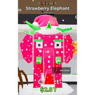 Fortnite Steal The Brainrot Christmas Strawberry Elephant