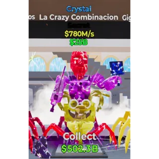 Fortnite Steal The Brainrot Crystal La Crazy Combinacion