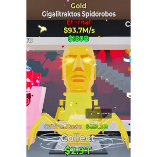 Fortnite Steal The Brainrot Gold Gigalitraktos Spidorobos