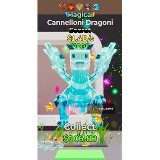 Fortnite Steal The Brainrot Magical Cannelloni Dragoni 5 traits 1.4B/s